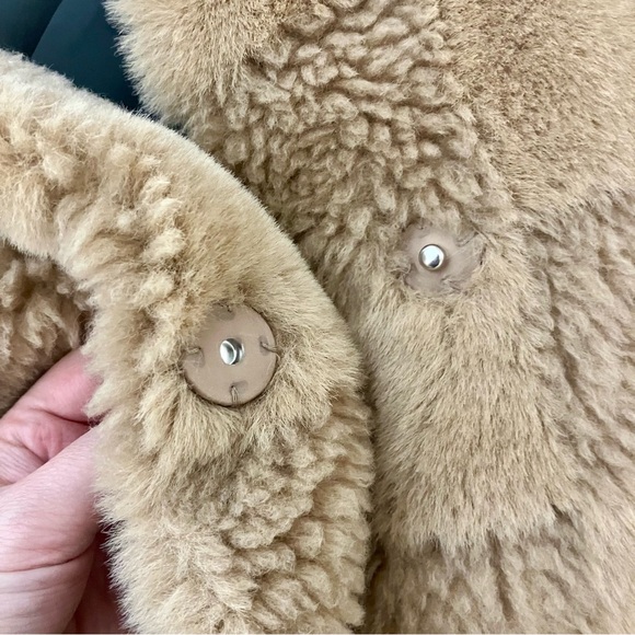 Apparis Tikka Butterscotch Checkerboard Coat - Picture 8 of 10